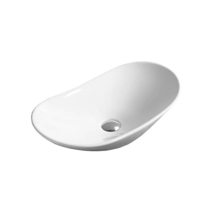 Раковина керамическая Vincea VBS-508, 615*360*155, накладная, цвет белый Раковина керамическая Vincea VBS-508, 615*360*155, накладная, цвет белый