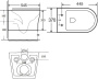 Унитаз подвесной Aquanet Rimless Roll-W CL-12249D Унитаз подвесной Aquanet Rimless Roll-W CL-12249D