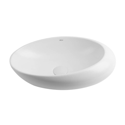 Раковина накладная ABBER Bequem AC2107MW белая матовая Раковина накладная ABBER Bequem AC2107MW белая матовая