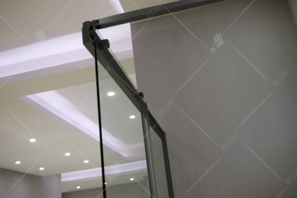 Душевая перегородка RGW Walk In WA-13B 100 34101310-14 профиль Черный стекло прозрачное