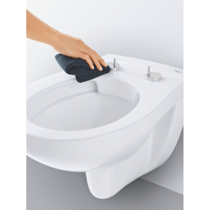 Подвесной унитаз Grohe Bau Ceramic 39427000 без сиденья Подвесной унитаз Grohe Bau Ceramic 39427000 без сиденья