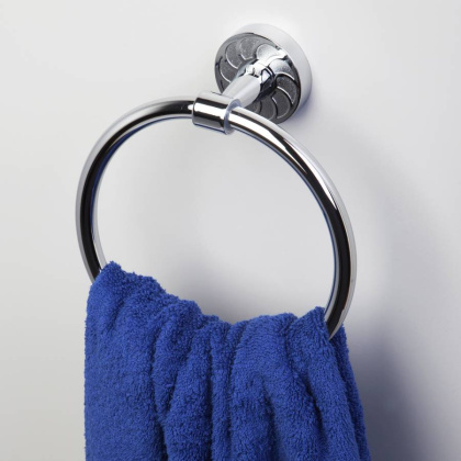 Держатель полотенец Isen, 17х19х6,7 см, хром, K-4060