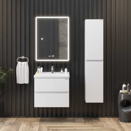 Тумба Onika Эвада 60 подвесная, белая (ум. Миранда 60) Тумба Onika Эвада 60 подвесная, белая (ум. Миранда 60)