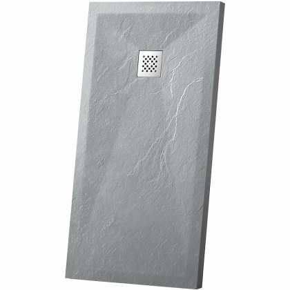 Поддон для душа из искусственного камня VST-4SR9010G, 1000*900*25, серый