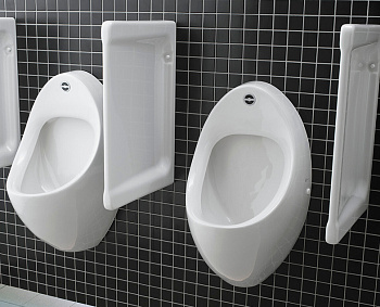 Писсуар Arkitekt с сенсорным смывом, питание от батарейки