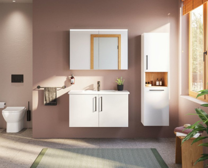 Зеркальный шкаф для ванной Vitra Core 100 66912