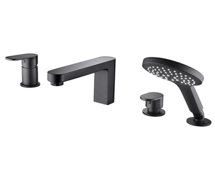 Elbe 7455 Смеситель на борт ванны, 4 отверстия Wasserkraft