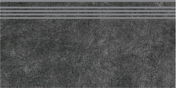 Ступень Королевская дорога чёрный обрезной 30x60x0,9 Ступень Королевская дорога чёрный обрезной 30x60x0,9