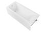 Акриловая ванна Aquanet Bright 165x70