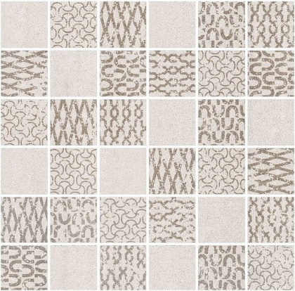 Декор Про Дабл бежевый светлый мозаичный 30x30x0,9