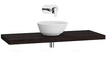 Столешница подвесная 120 см, темный вяз Столешница подвесная 120 см, темный вяз