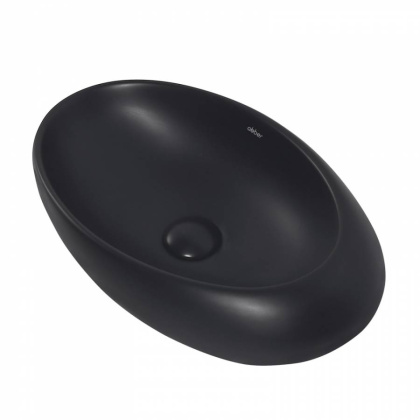 Раковина накладная ABBER Bequem AC2107MB черная матовая Раковина накладная ABBER Bequem AC2107MB черная матовая