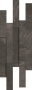 Керамогранит Клаймб Графит Брик 3D 28*78 (4шт/), шт Керамогранит Клаймб Графит Брик 3D 28*78 (4шт/), шт