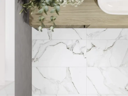 16521 Плитка грес глаз. Mont BlanС_Сers Белый 59,8*29,7 _ 1 \56,832