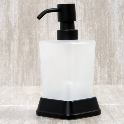 Amper K-5499BLACK Дозатор для жидкого мыла Amper K-5499BLACK Дозатор для жидкого мыла