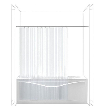 Карниз для ванны Aquanet прямой 150 Карниз для ванны Aquanet прямой 150