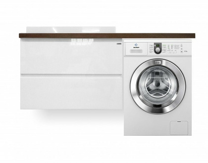 Комплект мебели Malibu Luxe 1550х500 левосторонний подвесной 2 ящика (ШхГхВ) 898х476х607 (без столешницы) Комплект мебели Malibu Luxe 1550х500 левосторонний подвесной 2 ящика (ШхГхВ) 898х476х607 (без столешницы)