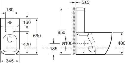Бачок BelBagno ALPINA BB10100T Бачок BelBagno ALPINA BB10100T