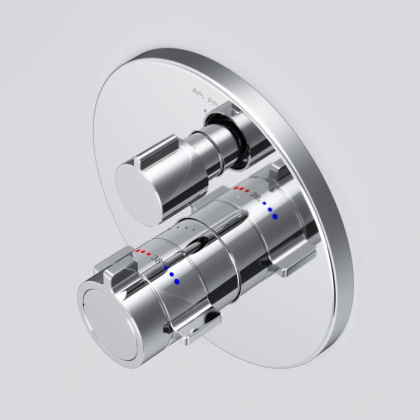 F85A95600 X-Joy Смеситель встроенный с ТМС на 3 потребителя, хром F85A95600 X-Joy Смеситель встроенный с ТМС на 3 потребителя, хром