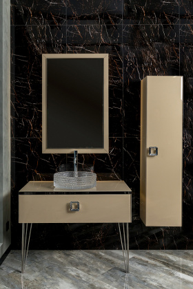 Пенал LUCIDO Капучино RAL1019 772-CP Boheme Пенал LUCIDO Капучино RAL1019 772-CP Boheme