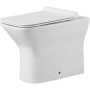 Agger AT02200 Унитаз напольный пристенный безободковый: санфарфор, скрытая система монтажа. Обтекаемая форма корпуса, не позволяющая скапливаться пыли, ультратонкое и быстросъёмное сиденье из дюропласта с функцией плавного закрывания Soft-close. Тип смыва