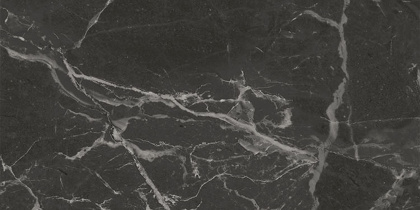 Плинтус Коррер чёрный глянцевый обрезной 30x15x1,7