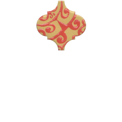 Декор OS\A39\65000 Арабески Майолика орнамент 6.5*6.5*7 (уп\26шт) , шт