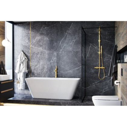 Система для душа наружного монтажа EXCELLENT Rain Pi AREX.1281GL (золото)