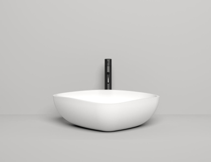 Раковина Salini GLORIA 306 1102206MRH S-Stone покраска по RAL снаружи, накладная, матовая Раковина Salini GLORIA 306 1102206MRH S-Stone покраска по RAL снаружи, накладная, матовая