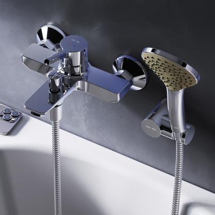 Смеситель Для ванны и душа c душевым набором F85B15000 X-Joy S
