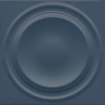 Декор Аква Альта 2 синий матовый структура 20x20x0,95 Декор Аква Альта 2 синий матовый структура 20x20x0,95