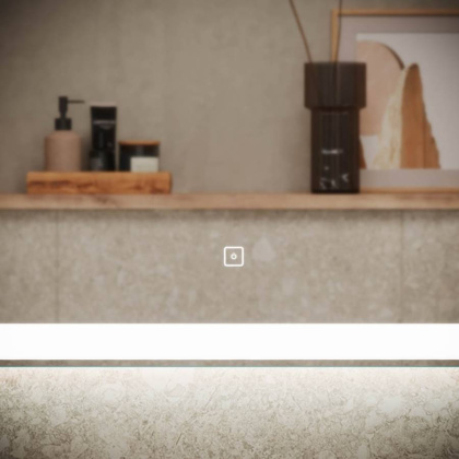 Зеркало для ванной комнаты SANCOS City 800х700 c  подсветкой ,арт. CI800 Зеркало для ванной комнаты SANCOS City 800х700 c  подсветкой ,арт. CI800