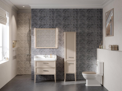 Зеркало POMPEI 80, камео бежевый глянцевый PO.mi.80\CAM Зеркало POMPEI 80, камео бежевый глянцевый PO.mi.80\CAM