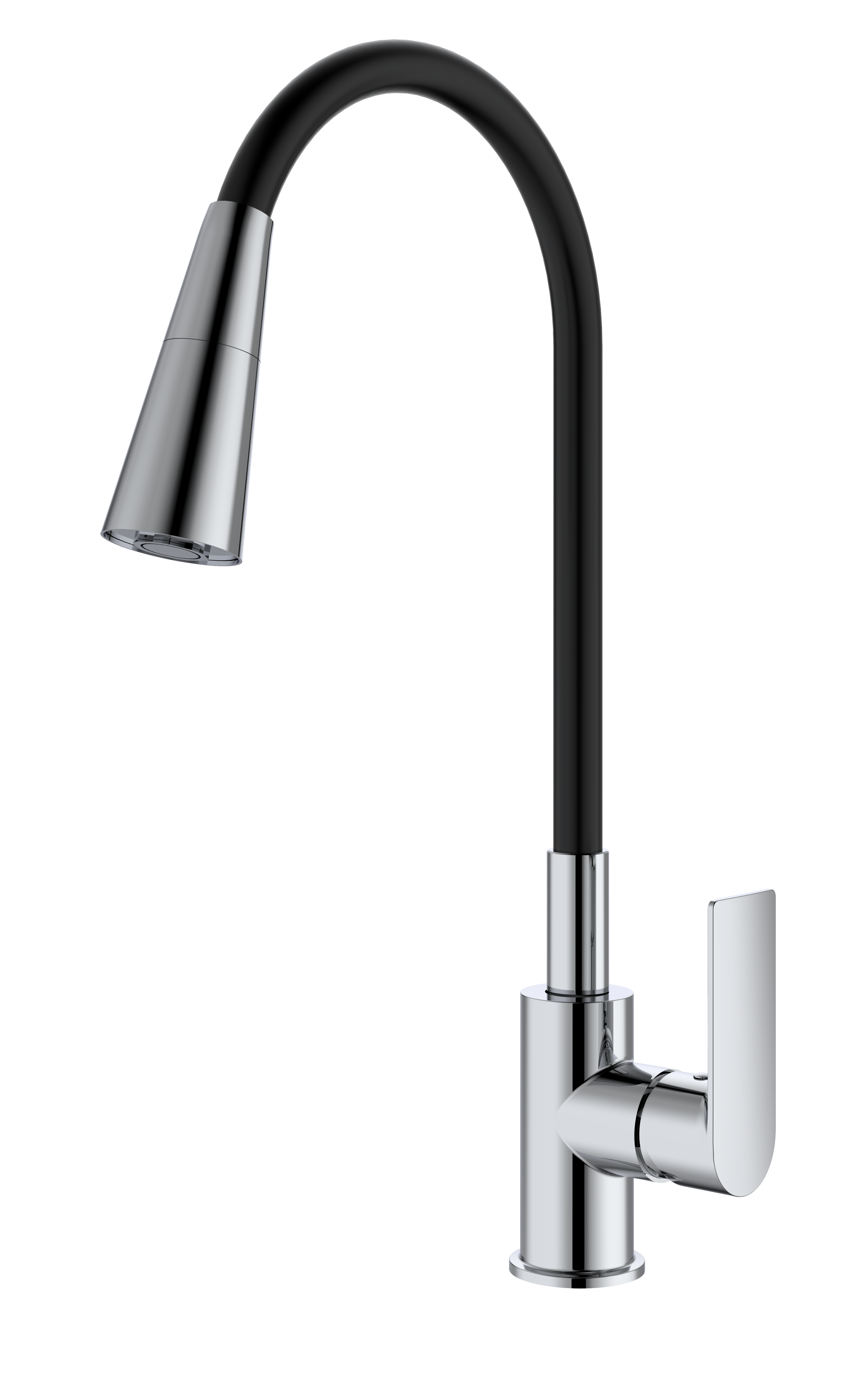 Смеситель Splenka для кухни с гибким изливом S05.43