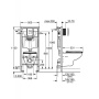 Унитаз с инсталляцией Grohe Solido Compact 39586000