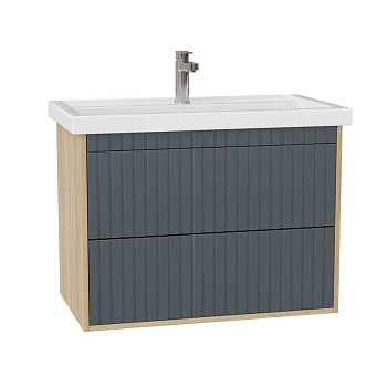 Тумба Onika Дайлер 80 подвесная белая/дуб сонома (ум. Фостер 80) Тумба Onika Дайлер 80 подвесная белая/дуб сонома (ум. Фостер 80)