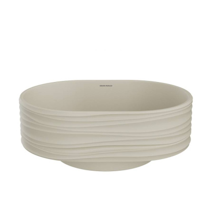 Раковина ARTBASIN Sabbia накладная 50, песочная матовая SA.wb.50\SAN