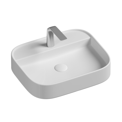 Умывальник чаша накладная прямоугольная Element 550*450*110мм