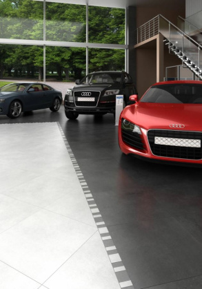 Керамогранит SG612900R Дайсен антрацит обрезной 60*60*11 (4шт/1,44м2) , м2