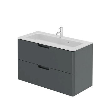 Тумба с раковиной Creto Bravo Gray 100 см Тумба с раковиной Creto Bravo Gray 100 см