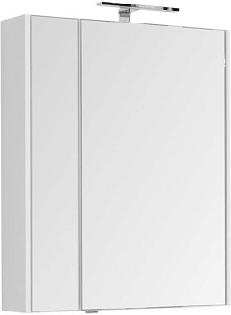 Зеркало-шкаф Aquanet Августа 75 белый Зеркало-шкаф Aquanet Августа 75 белый