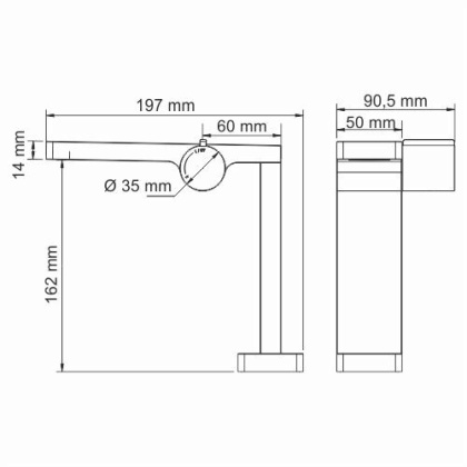 Alme 1510 Смеситель для раковины Wasserkraft Alme 1510 Смеситель для раковины Wasserkraft