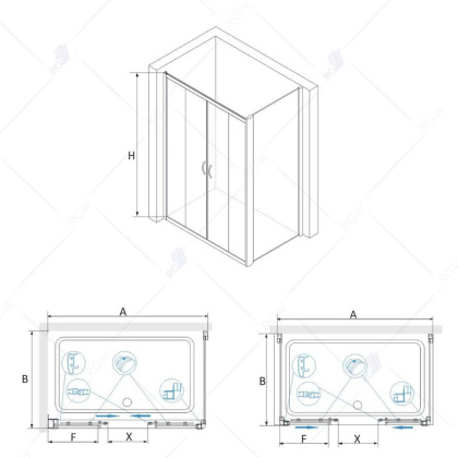 Душевой уголок RGW Passage PA-41 120х70 010841127-011 профиль Хром стекло прозрачное Душевой уголок RGW Passage PA-41 120х70 010841127-011 профиль Хром стекло прозрачное