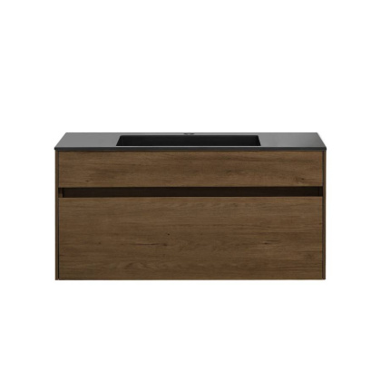 База под раковину Chiara 1000 подвесная, 1 выкатной ящик soft-close, T.Oak База под раковину Chiara 1000 подвесная, 1 выкатной ящик soft-close, T.Oak