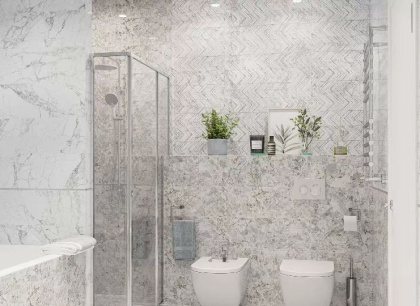 GT2575/017 Плита Настенная Porto_GT _ шеврон_ 25*75_60,84/1