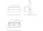 Раковина из литьевого мрамора BelBagno BB750/450-LV-MR-PR Раковина из литьевого мрамора BelBagno BB750/450-LV-MR-PR