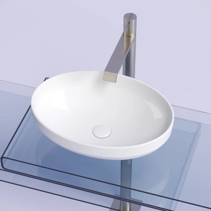 Умывальник чаша накладная овальная Element 502*363*145мм Умывальник чаша накладная овальная Element 502*363*145мм