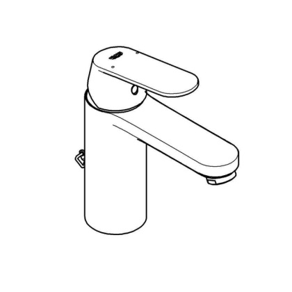 Смеситель для раковины Grohe Eurosmart Cosmopolitan 23326000 хром Смеситель для раковины Grohe Eurosmart Cosmopolitan 23326000 хром