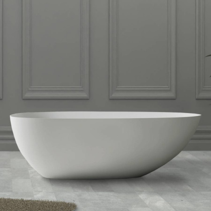 Ванна из литьевого мрамора Abber Stein 160х75 AS9611-1.6