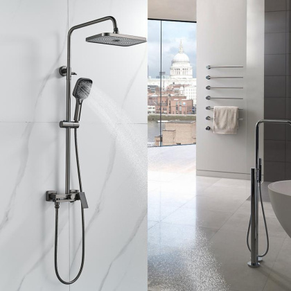 Душевая стойка со смесителем Shevanik S96T S9636T Душевая стойка со смесителем Shevanik S96T S9636T